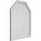 Ekena Millwork Octagonal Top Surface Mount PVC Gable Vent w/ 2"W x 1-1/2"P Brickmould Frame, 34"W x 42"H GVPOT34X4202SF - alternate 5